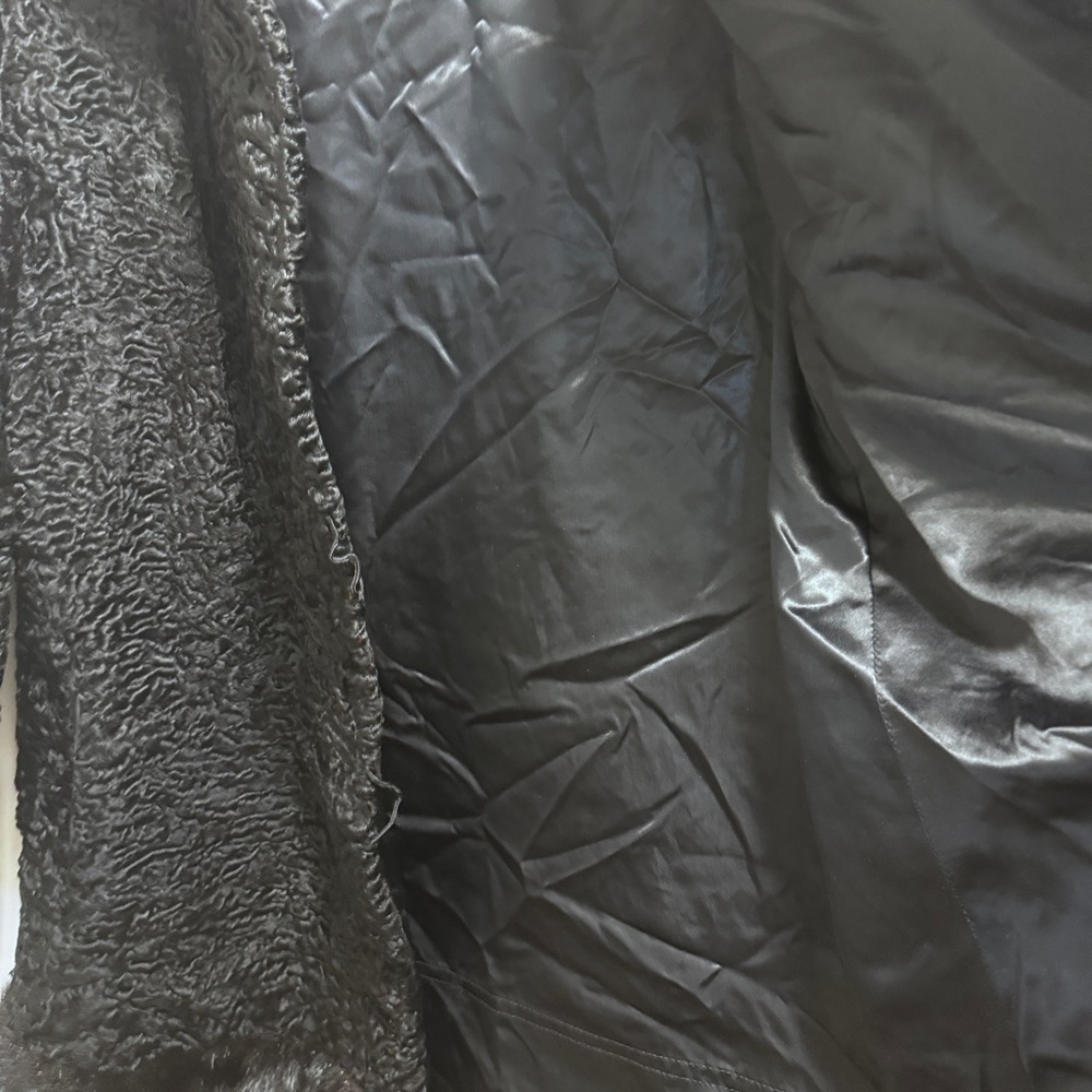 Persian Lamb Coat with Mink Collar Vintage Furs - Picture 9 of 13